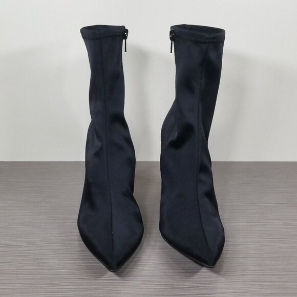 Jeffrey Campbell Siren Bootie, Black Neoprene, Womens Size 6 M - Picture 2 of 10